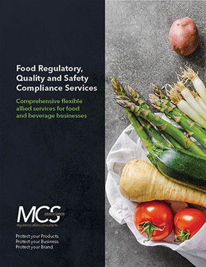 Food And Beverage Regulatory Compliance MCS Associates