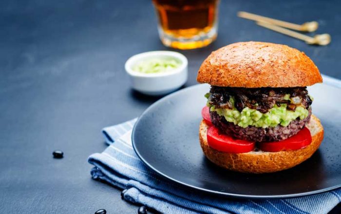 Black Bean Burger Featurred Image MCS Associates