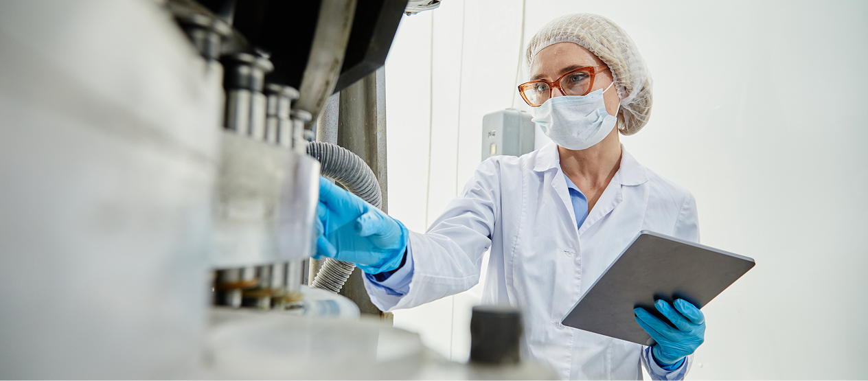 MCS Social Blog – What Happens During Regulatory Inspection 01 A person in a laboratory testing facility.